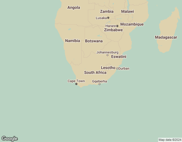 Map of South Africa
